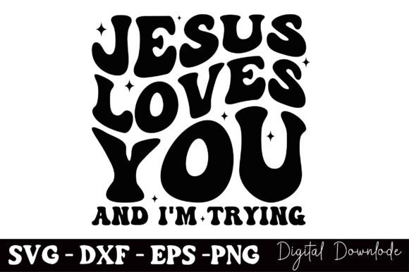 Christian PNG, Jesus Loves You Svg Png for T-Shirt Designs and Marketing Graphics