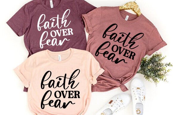 Faith Over Fair Shirt,Christian Shirt: A Thoughtful Design Asset for Values-Driven Branding