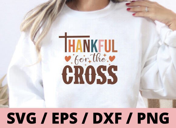 Fall Thanksgiving, Christian SVG PNG for T-Shirt Designs & Crafting Graphics