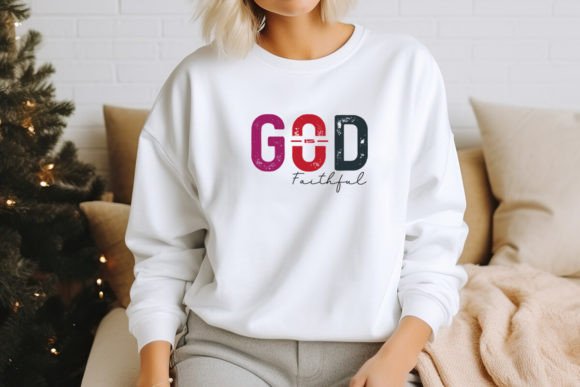 God is Faithful Christian Design for T-Shirt Graphics & Craft Projects